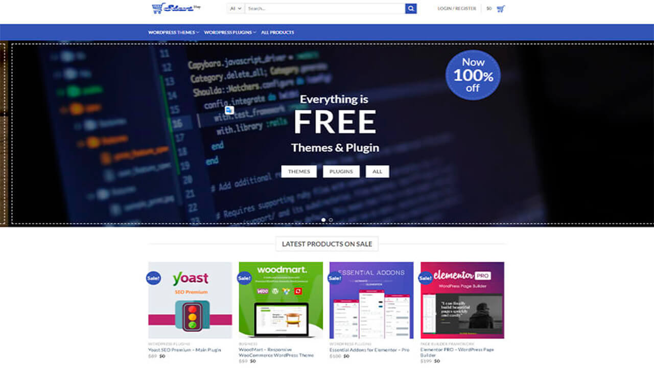 Wp Themes & Plugin Shop